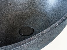 Umyvadlo na desku New Sodo, betonové, oválné, modrý pískový kámen, CP950NS