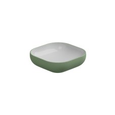 Umyvadlo na desku Easy 45 keramické, dvoubarevné, EALAVQU45BI000031