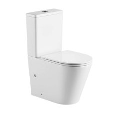 WC kombi, vario odpad, kapotované, Smart Flush RIMLESS, keramické vč. sedátka, VSD91T1