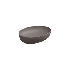 Umyvadlo na desku Easy 55 keramické, tortora matné, 55x42 cm, EALAVOV55029