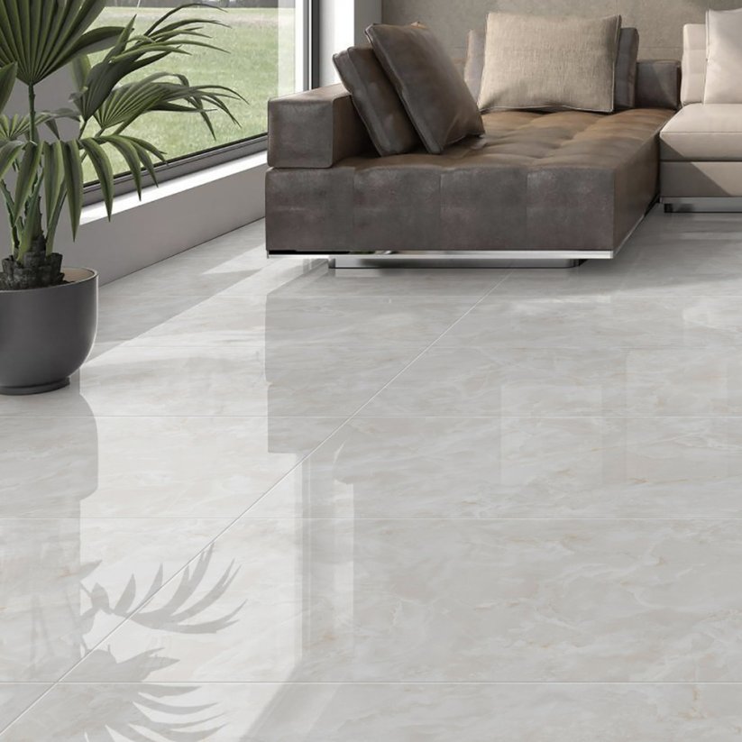 dlažba Luca  onyx champagne 60x120 cm, lesklá