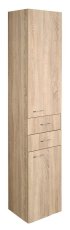 ZOJA/KERAMIA FRESH skříňka vysoká 35x184x29cm, dub platin
