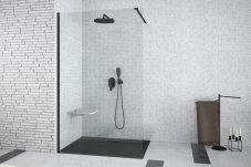 Walk-in sprchový kout AVEO BLACK Walk-in sprchový kout AVEO BLACK