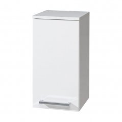 Koupelnová skříňka BINO horní 63 cm, levá, bílá CN665