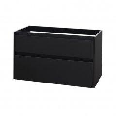 Koupelnová skříňka Opto 101 cm, černá, CN942S