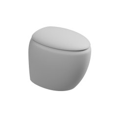 WC mísa stojící Touch, rimless , keramická, bílá matná TOWC01SC001FI