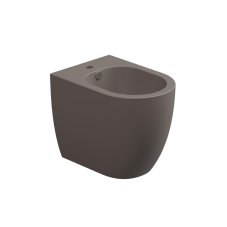 Bidet stojící Like, keramický, tortora  matný, s otvorem pro baterii, LKBI01029FI
