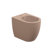 Bidet stojící Like, keramický, cipria matný, s otvorem pro baterii, LKBI01032FI