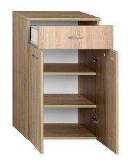 skříňka spodní ZOJA/KERAMIA FRESH 50315 se zásuvkou 50x78x29cm,dub platin