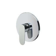 Sprchová baterie podomítková Viana bez přepínače, kulatý kryt, Mbox, CBE60105A