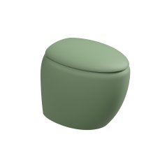 WC mísa stojící Touch, rimless , keramická, salvia matná TOWC01SC031FI