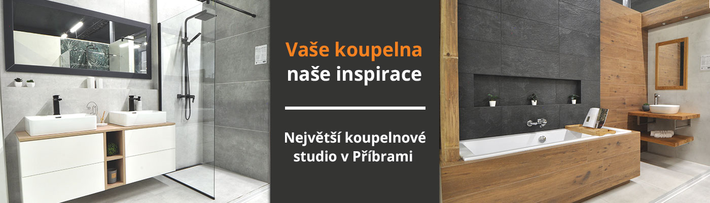 Vaše koupelna, naše inspirace | Největší koupelnové studio v Příbrami
