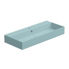 Umyvadlo Zenith BW 102 hranaté, keramické, ice matné, 102x46 cm, ZELAVBW102037