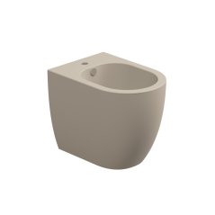Bidet stojící Like, keramický, sabbia matný, s otvorem pro baterii, LKBI01034FI