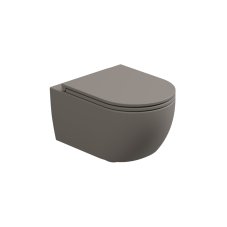 WC závěsné Like,  rimless, cashmere matné, zadní odpad, LKWCSO030FI