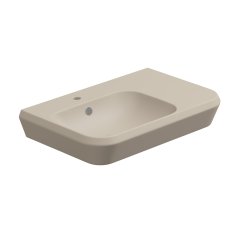 Umyvadlo Cruise, keramické, sabbia matné, 80x48 cm, CRLAVBW80034