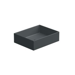 Umyvadlo na desku Zenith FS 50 keramické, ebano matné, 50x40 cm, ZELAVFS50028