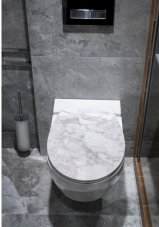 WC sedátko VIRINA soft-close, oválné