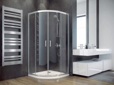 Čtvrtkruhový sprchový kout MODERN 185