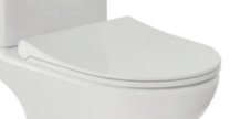 WC sedátko TRIA SLIM soft-close, oválné
