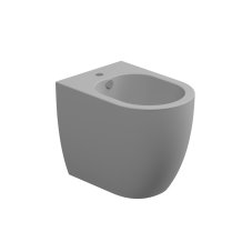 Bidet stojící Like, keramický, perla matný, s otvorem pro baterii, LKBI01033FI
