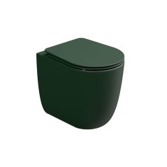 WC mísa stojící Hit, rimless, keramická, smeraldo matná, HIWC01036FI