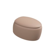 WC závěsné Touch, keramické, cipria matné, rimless,  TOWCSOSC032FI