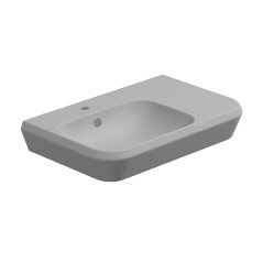 Umyvadlo Cruise, keramické, perla matné, 80x48 cm, CRLAVBW80033