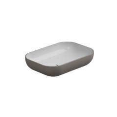 Umyvadlo na desku Easy 60 keramické, dvoubarevné, EALAVRE60BI000030