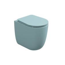 WC mísa stojící Hit, rimless, keramická, ice matná, HIWC01037FI